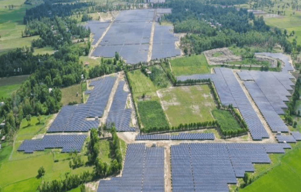 意昂官网大地新能源公司中标榆林光伏发电项目